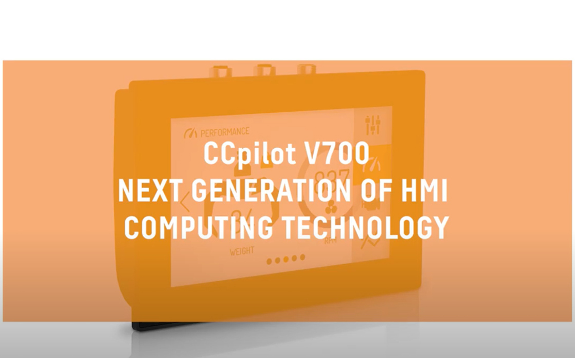 CCpilot V700 with HMI.